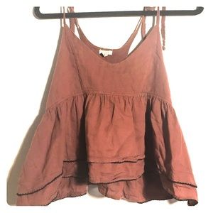 Purple Urban Outfitters Crop Top